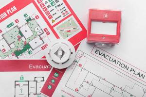 Plan d’évacuation incendie à Neuville-en-Ferrain